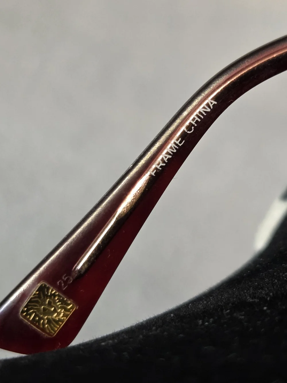 Anne Klein Eyeglasses Frames AK5053 770 Rose Gold Metal Cat Eye 54-15-135 Womens